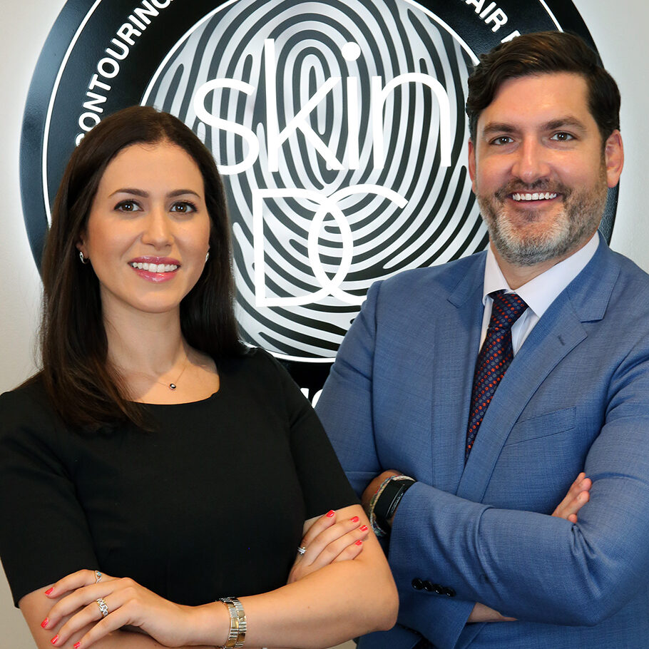 Dr. Lina Naga and Dr. Terrence Keaney - General and Cosmetic Dermatologists located in Arlington, VA at their dermatology center SkinDC